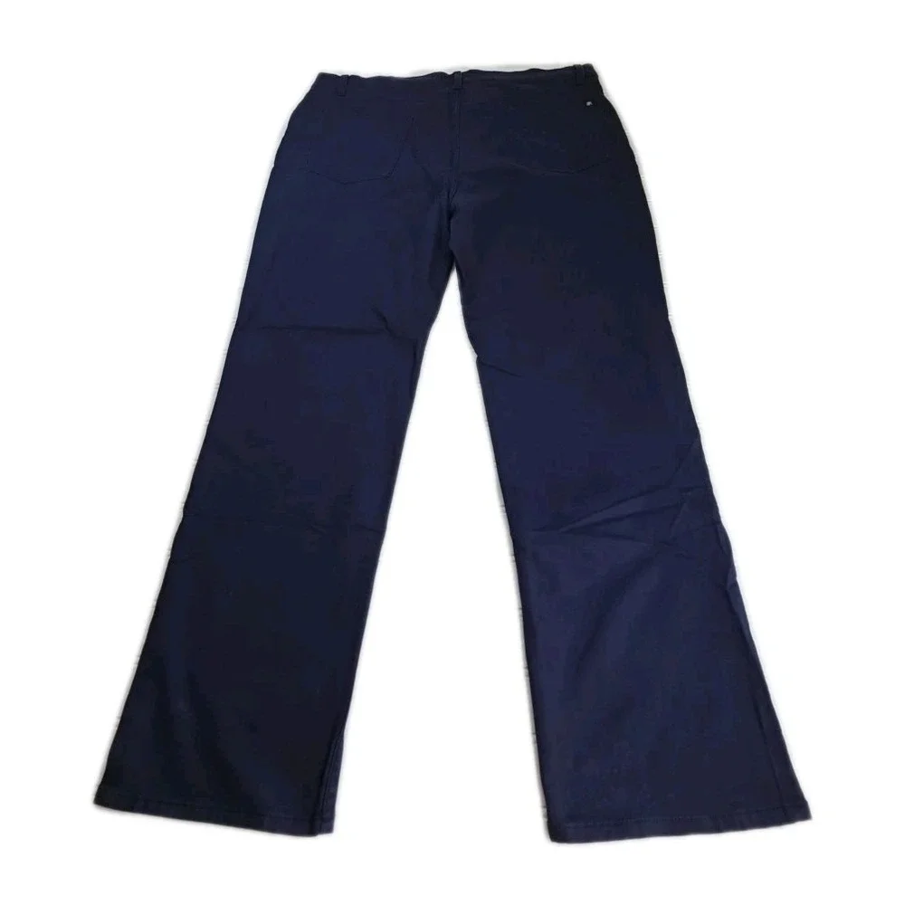 NEW Banana Republic Navy Blue Straight Leg 5 Pocket Pants Size 40x30‎